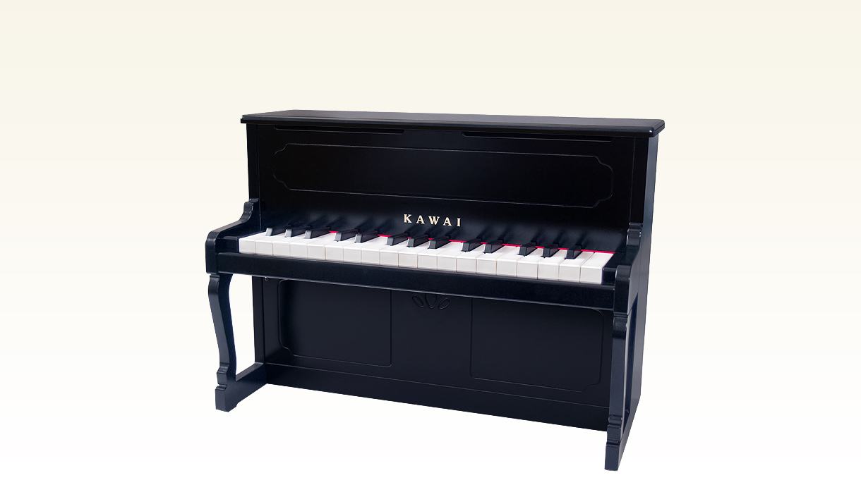ミニピアノ【1151 アップライトピアノ(ブラック)】河合楽器