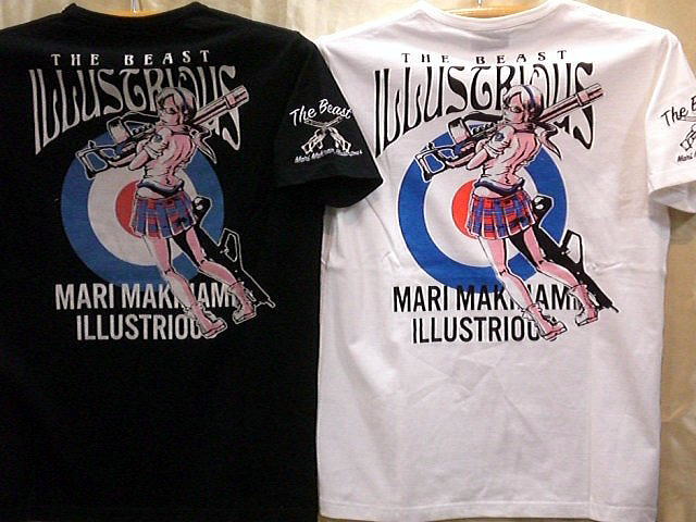 大きいサイズ エヴァンゲリヲンXLOWBLOW KNUCKLEコラボ 半袖Tシャツ 真希波マリイラストリアス BATTLE GIRL LOW BLOW KNUCKLEとエヴァンゲリオン 初のコラボアイ