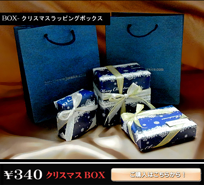 即納 xmas-juraicer01【クリスマスラッピングボックス】商品合わせたBOXをスタッフが選びます！