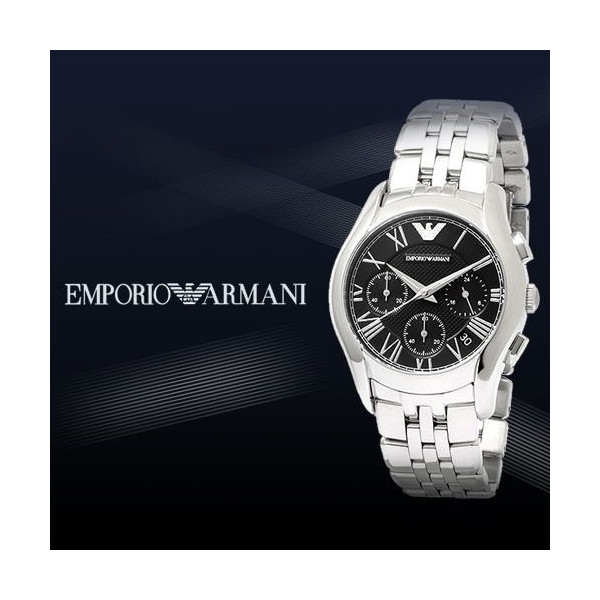 EMPORIO ARMANI エンポリオアルマーニ レディース 腕時計 ブラック AR1791