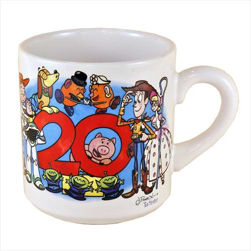 ◆トイストーリー ビッグマグ/20周年記念（ディズニー）マグカップ おしゃれ コップ マグ 食器(92)
