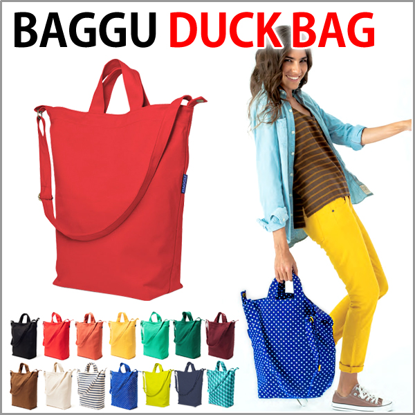 ■ブランドBAGGU 【バッグ】■商品名DUCK BAG 【ダックバッグ】コットンキャンバス ショルダーバッグ■商品紹介２ＷＡＹ仕様のキャンバスバッグをご紹介します。手提げでも肩掛けでも使える仕様なの