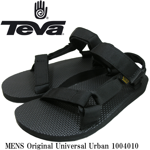 Teva テバ サンダル オリジナルユニバーサル ブラック メンズサンダル ORIGINAL UNIVERSAL 1004010