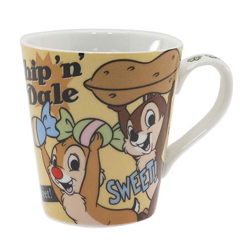 チップ＆デール スリムマグカップ ◆ギフトにもぴったり&star; ◆こちらは定番アイテム【マグカップ】 ◆少しスリムなデザインで イラストもとっても可愛い◎ ◆専用ボックスに入ってるから プ