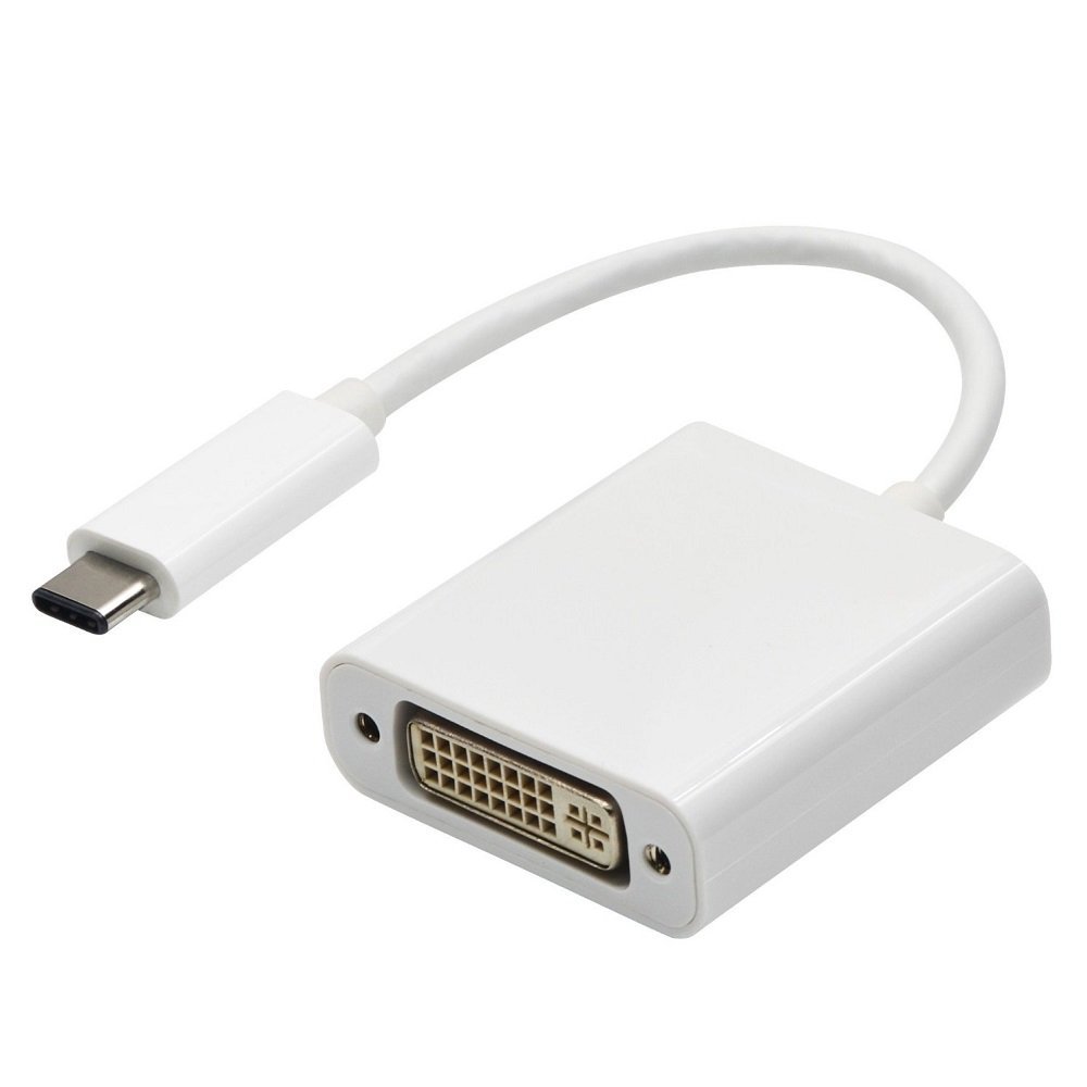 商品仕様 軽量とポータブルの設計を採用され、Macbookを簡単にDVIポートが搭載のモニター又はプロジェクターに接続可能。 USB Type C DVI 変換アダプタ - USB Type Cポート
