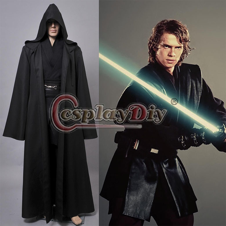 高品質 高級コスプレ衣装 スターウォーズ 風 アナキン・スカイウォーカー タイプ Star Wars Anakin Skywalker Cosplay Black Version