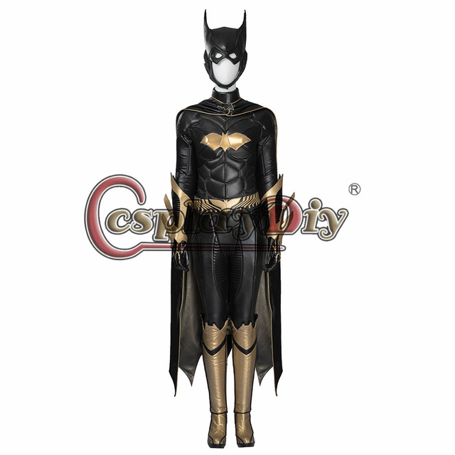 高品質 高級コスプレ衣装 batman バットマン 風 バットガール タイプ オーダーメイド Batman- Arkham Knight Batgirl Adult Women