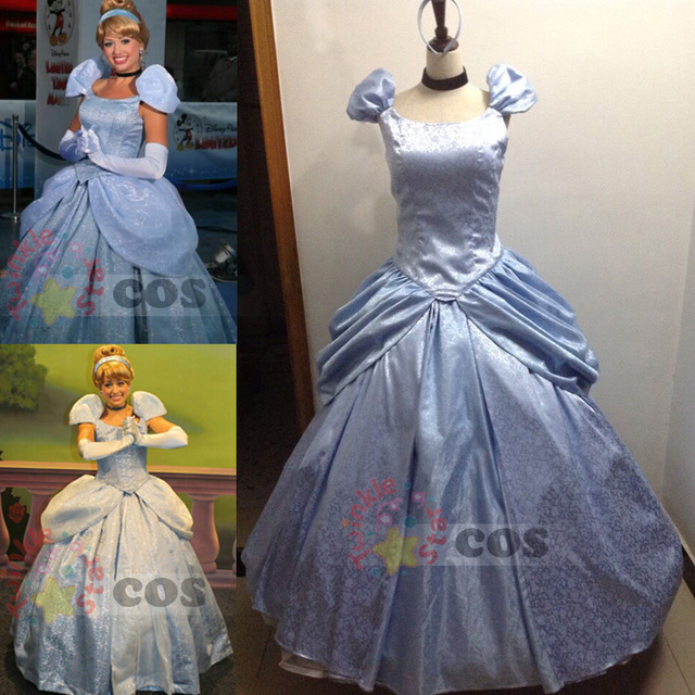 高品質 高級コスプレ衣装 ディズニー 風 シンデレラ プリンセス タイプ オーダーメイド ドレス modern Cinderella costume Cinderella