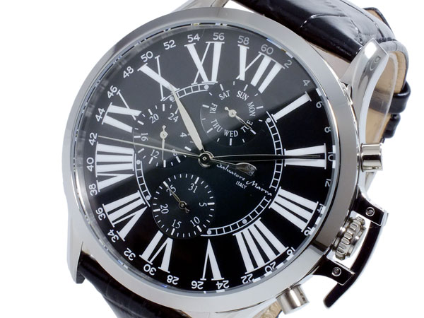 サルバトーレマーラ クオーツ メンズ 腕時計 SM14123-SSBK[通販 限定特価 高級腕時計 送料無料]