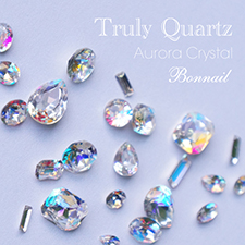 &star;*:;;;;;:*&star;Bon Nailトゥルーリークォーツ オーロラクリスタル&star;*:;;;;;:*&star; 天然石を加工したものとなり