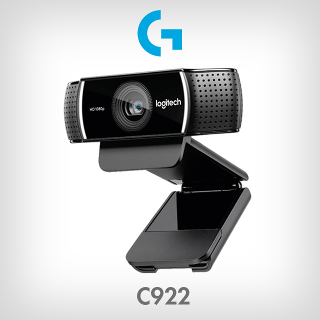 Logitech C922 Pro Stream Webcam ロジテック プロ ストリーミング ウェブカム Webカメラ フルHD1080p 1年保証輸入品