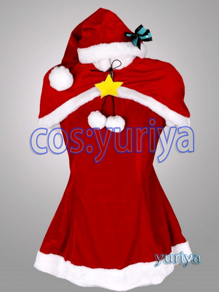 VOCALOID 初音ミク クリスマス サンタクロース（Ver.2) コスプレ衣装