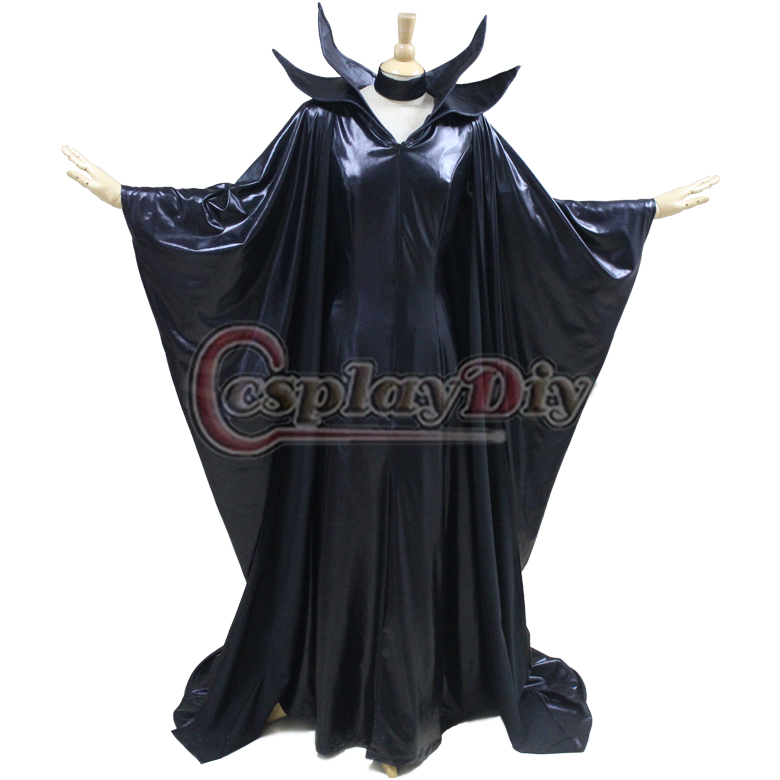 高品質 高級コスプレ衣装 ディズニー 眠れる森の美女 風 マレフィセント タイプ Maleficent Ver.1
