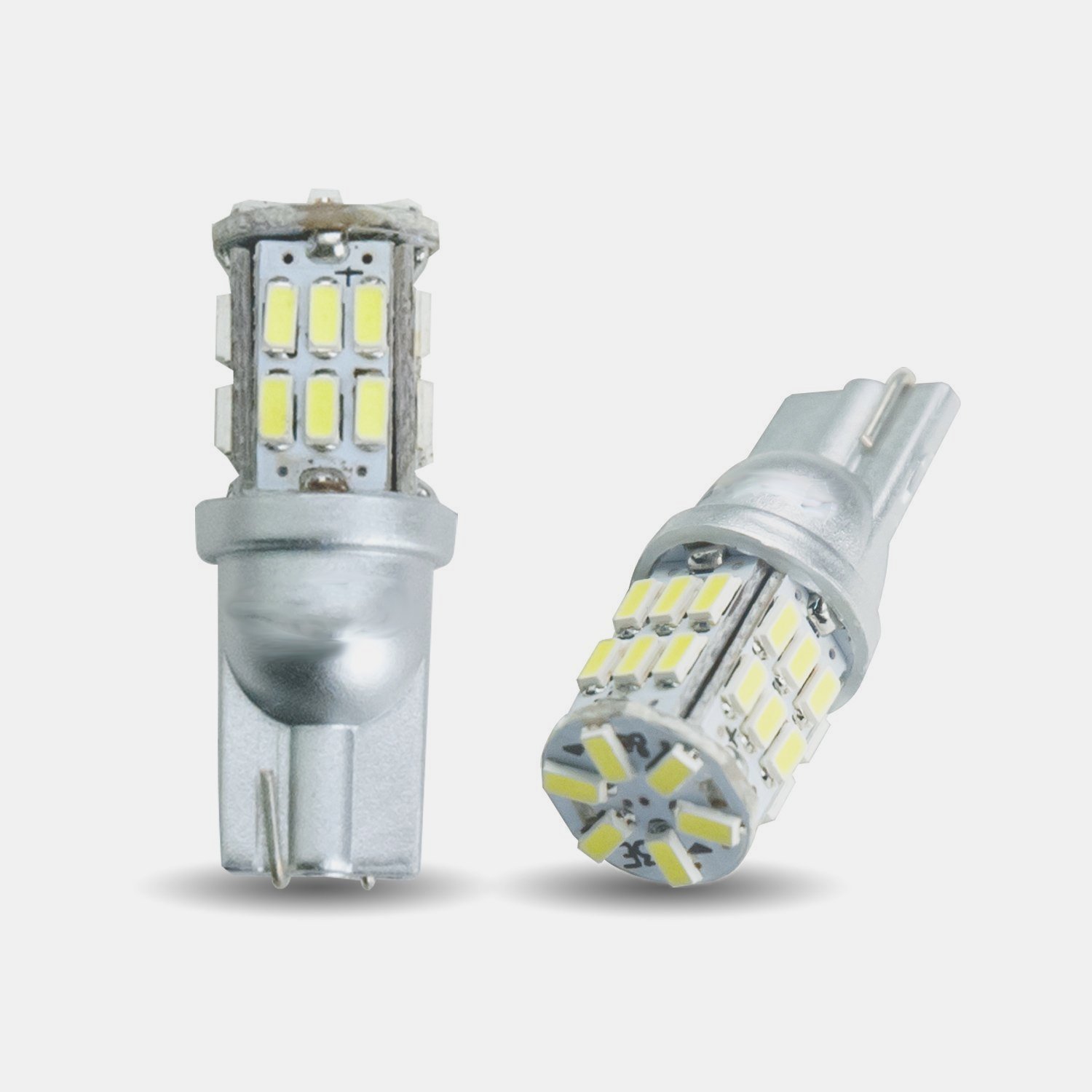 ポジション、電球、車内ランプ、ナンバー灯、クリアランスランプ等の交換におすすめな高輝度LED！ 商品 ：T10/T16 LEDバルブ サムスン3014チップ 30枚搭載 ウェッジ球 発光色 ：ブルー（