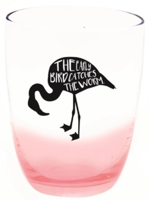 グラス COLOR GLASS ANIMAL 265ml フラミンゴ ◆アニマルがモチーフのカラーグラス ◆アニマルがモチーフのカラーグラス ◆置いているだけでテーブルが華やかに ◆プレゼントにおすす