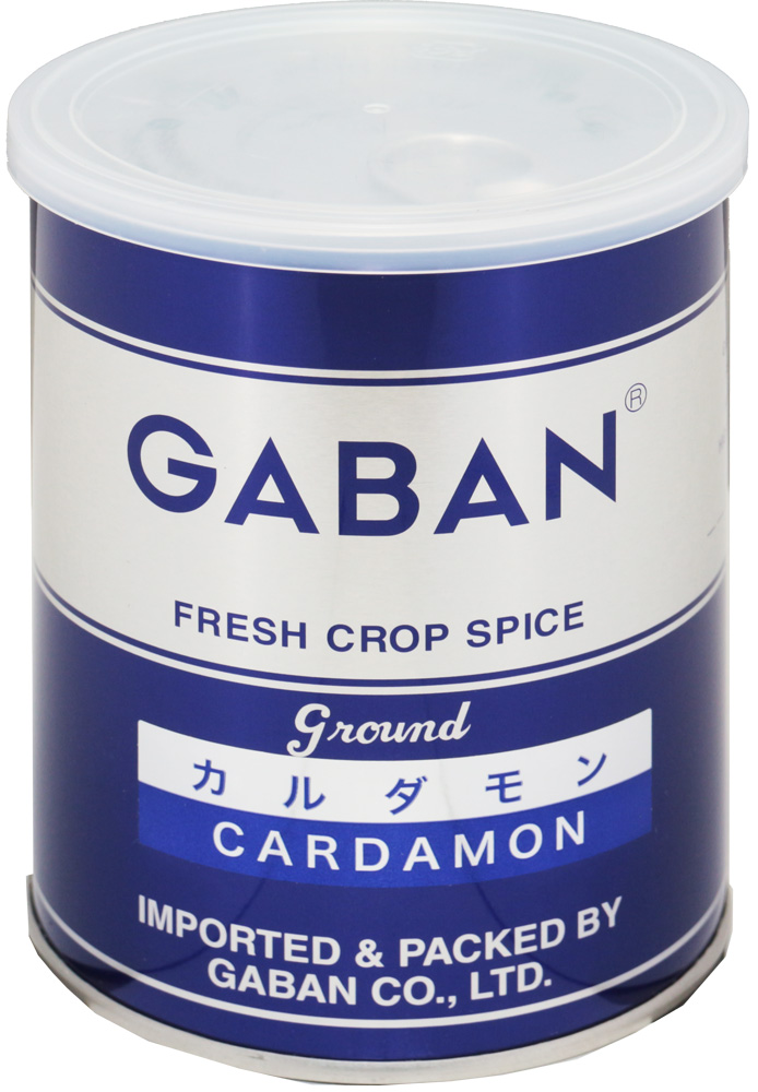 カルダモンパウダー 缶 150g×12個 GABAN スパイス ハウス食品 香辛料 粉 粉末 業務用 Cardamom しょうずく ギャバン 高品質