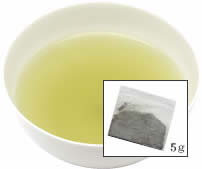 急須用ティーパックの玄米茶です。粉茶に玄米を混ぜ、不織布のティーパックで包んだお茶。 手軽にどこでも玄米茶が楽しめます。香りも高く、玄米茶好きの方にはオススメです。賞味期限：商品発送日より1年間