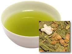 【丸中製茶】伊勢茶抹茶入玄米茶 1kg（抹茶入り/玄米茶/業務用/お茶/日本茶）
