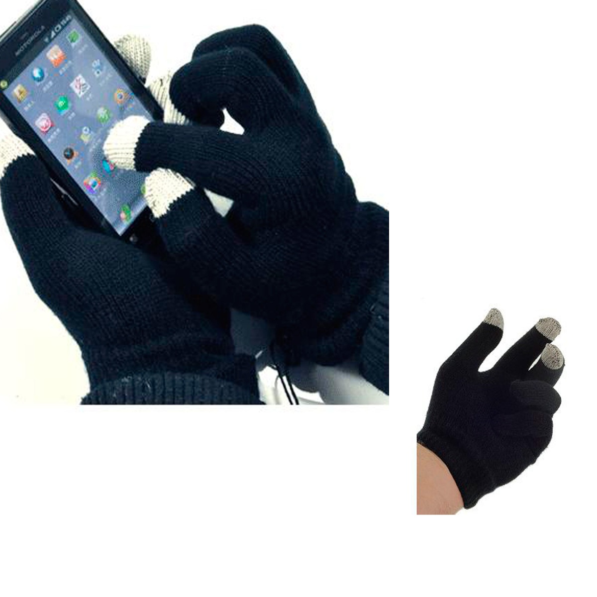 スマートフォン対応手袋 MST1126 ミトン 携帯 スマホ 寒さ対策 防寒グッズ グローブ ニット手袋 スマホ手袋