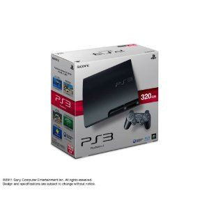 【送料無料】【中古】PS3 PlayStation 3 (320GB) チャコール・ブラック (CECH-3000B) 本体 プレイステーション3（箱説付き）