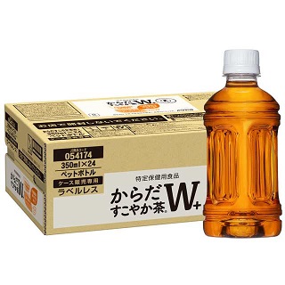 からだすこやか茶Ｗ+ ラベルレス 350mL