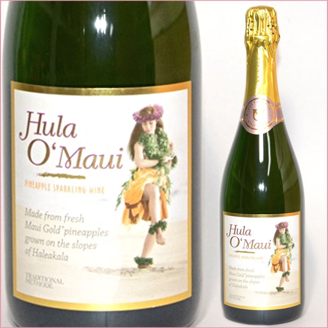 【フラオマウイ】パイナップル スパークリングワイン 750ml/ハワイ マウイ島