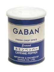 カエンペッパーパウダー 缶 200g GABAN スパイス 香辛料 粉 粉末 業務用 カイエンペッパー 唐辛子 Cayenne pepper チリ