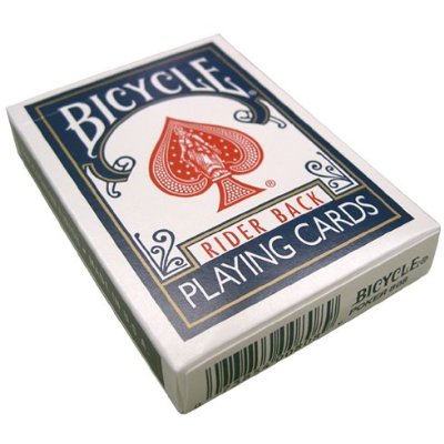 世界No.1トランプ【バイスクル(BICYCLE) ライダーバック 青 ポーカーサイズ】USプレイングカード社