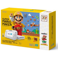 【送料無料】【中古】Wii U スーパーマリオメーカー スーパーマリオ30周年セット（箱説付き）