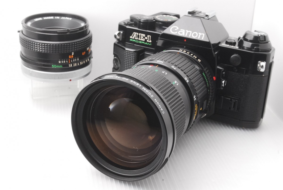 【中古】一眼レフカメラ Canon AE-1 PROGRAM フィルムカメラ