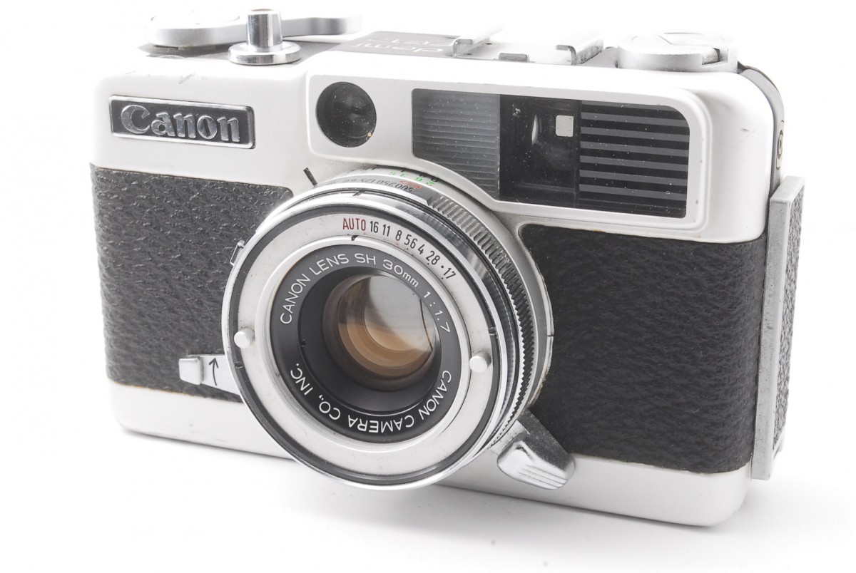 【中古】フィルムカメラ Canon Demi EE17