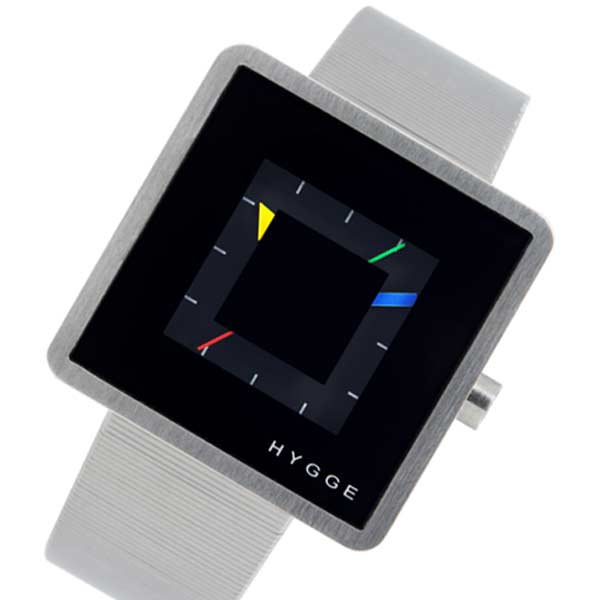 【HYGGE/ヒュッゲ】ボーイズ腕時計 ブラック文字盤 メタルベルト MSM2089BK （送料無料）