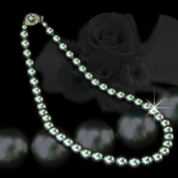 本貝パール 8ミリ玉18インチ ネックレス 2色 シェルパール レディース ネックレス 冠婚葬祭 パールネックレス 母の日 プレゼント ギフト