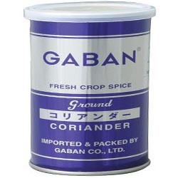 コリアンダーパウダー 缶 220g×12個 GABAN スパイス 香辛料 粉 業務用 Coriandre こえんどろ 粉末 ギャバン 香菜 パクチー