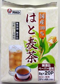 国内産ハトムギ100％ 無漂白ペーパー使用。 保存に便利、5パックずつ4袋に小分けしてあります。 急須または、やかん（1リットルに1袋）で飲むタイプのティーパックです。 賞味期限2年間。はと麦は滋養健