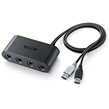 【送料無料】【中古】Wii U Wii U用 ゲームキューブ コントローラ 接続タップ（箱説付き）