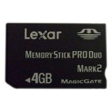 【送料無料】【中古】PSP Lexar レキサー メモリースティック Pro Duo 4GB 本体