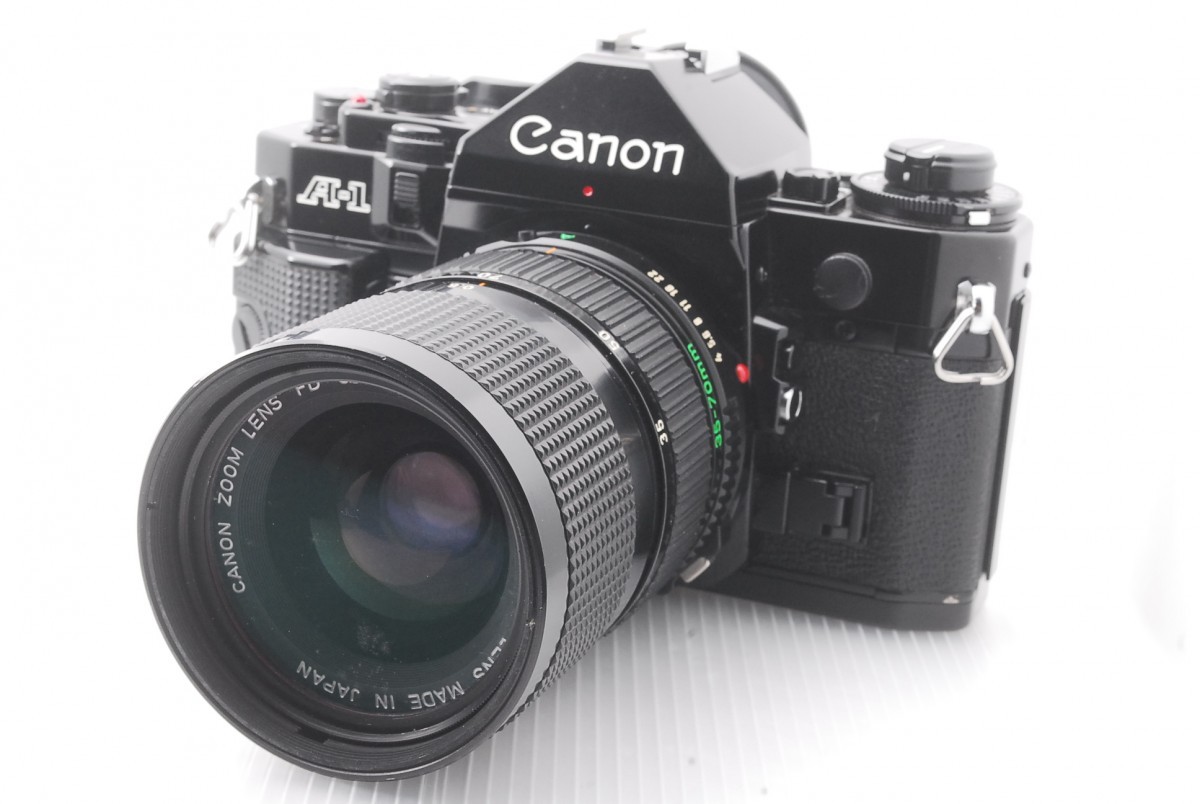 【中古】フィルム一眼レフカメラ Cannon A-1 レンズセット