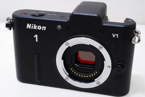 【中古 保証付 送料無料】 Nikon V1 ボディ ブラック / ミラーレス / デジタルカメラ / コンパクトカメラ / 行楽