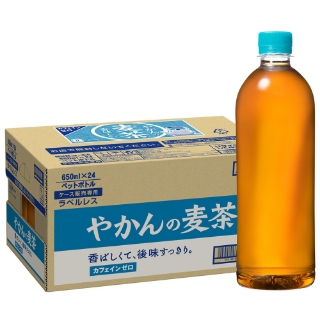 やかんの麦茶 ラベルレス  650mL