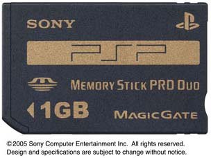 【送料無料】【中古】PSP SONY メモリースティック Pro Duo 1GB 本体 ソニー PSP