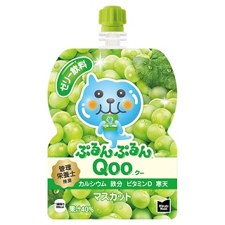 ぷるんぷるんQoo マスカット 125gパウチ
