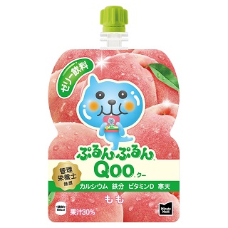 ぷるんぷるんQoo もも 125gパウチ