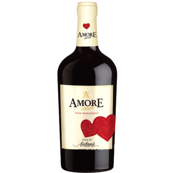 アモーレ・エテルノ オーガニック ロッソ 赤 750ml イタリア ヴェネト 赤ワイン 父の日 誕生日 お祝い ギフト プレゼント レビューキャン