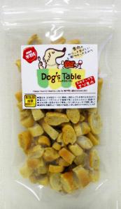 低カロリーなおやつドッグステーブルは、日本の伝統食であり、低アレルギー、低カロリー食として注目のお米を主原料に『楽しい食事で健全な生活』を基本理念に掲げ、本当に安全でしかも美味しい食品作りを追求してい