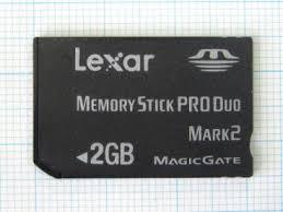 【送料無料】【中古】PSP Lexar レキサー メモリースティック Pro Duo 2GB 本体