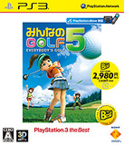 【送料無料】【中古】PS3 みんなのGOLF 5（PlayStation 3 the Best） プレイステーション3 プレステ3