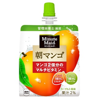 ミニッツメイド 朝マンゴ 180gパウチ