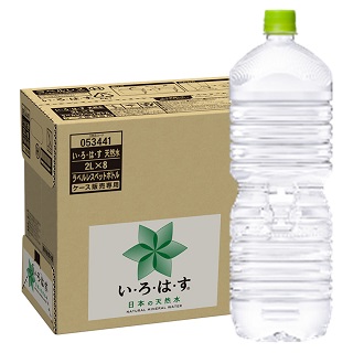 い・ろ・は・す 天然水 2L ラベルレス