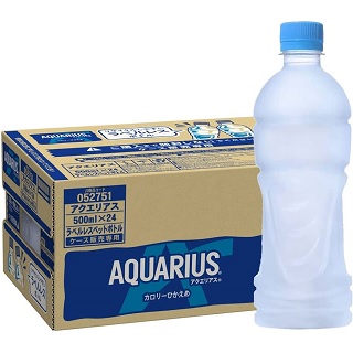アクエリアス ラベルレス 500mL